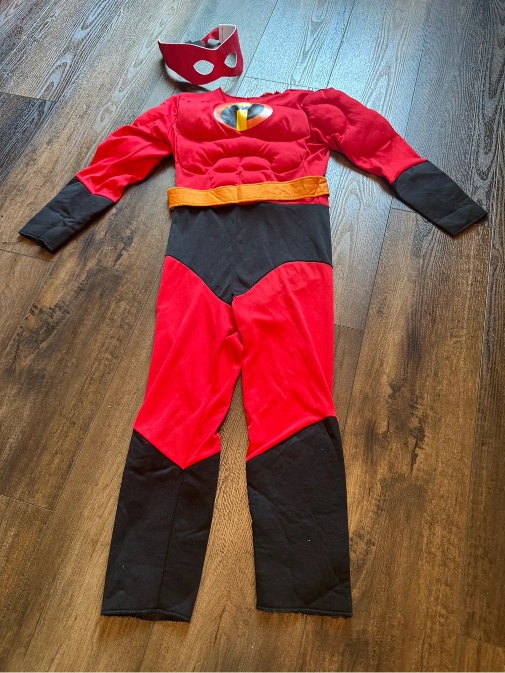 Kids Incredibles Costume with Mask size 4